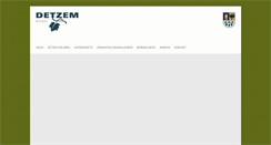 Desktop Screenshot of detzem.com