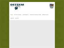 Tablet Screenshot of detzem.com